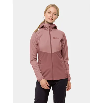 Zdjęcie Jack Wolfskin Kurtka softshell Go Hike Softshell 1306862 Bordowy Regular Fit