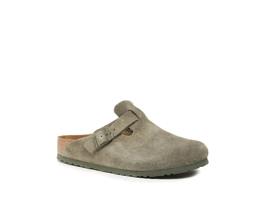 obrazek 1 Birkenstock Klapki Boston 1024721 Zielony