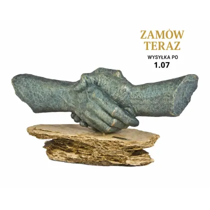 Zdjęcie Uścisk dłoni - rzeźba na prezent dla szefa!