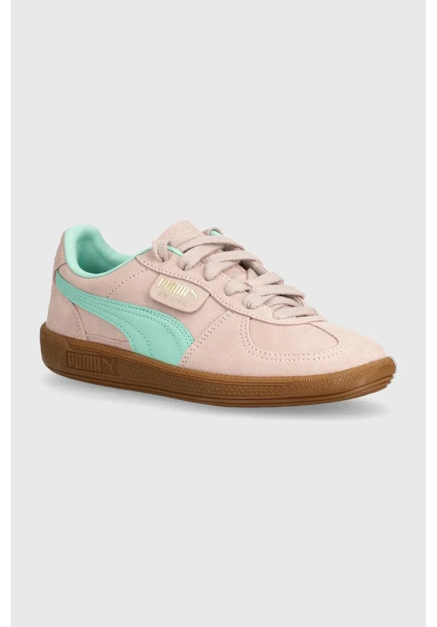 obrazek 1 Puma sneakersy zamszowe Palermo Cobalt Glaze kolor różowy 396463