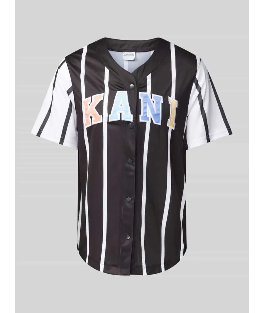 obrazek 1 T-shirt z listwą z zatrzaskami na całej długości