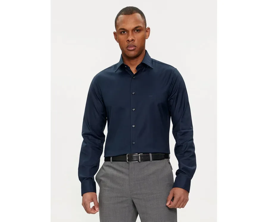 obrazek 1 Michael Kors Koszula MD0DS01032 Granatowy Slim Fit