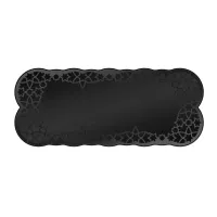 Picture Stylish Portuguese hanging mirror with a black finish