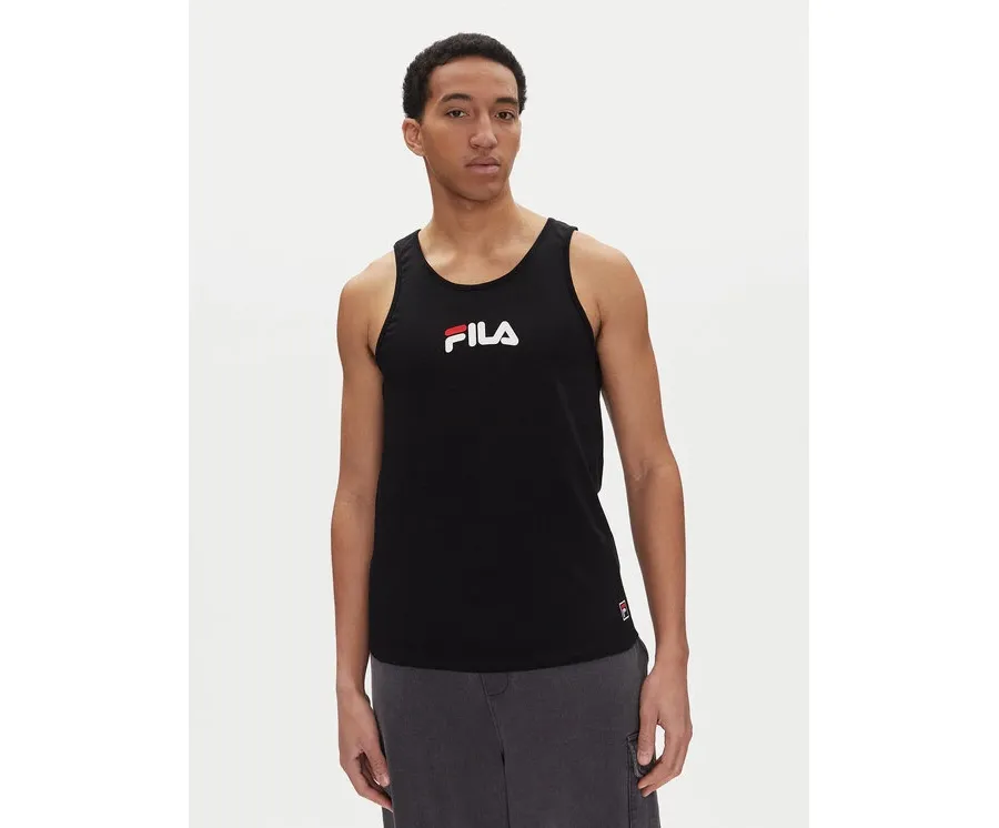 obrazek 1 Fila Tank top Lirey FAM0919 Czarny Slim Fit