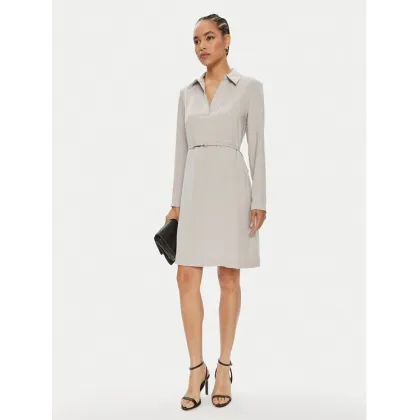 Zdjęcie Calvin Klein Sukienka codzienna K20K207152 Beżowy Regular Fit