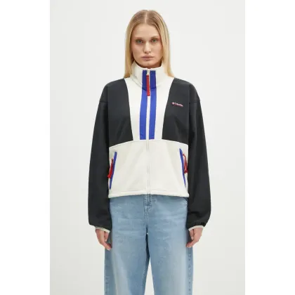 Zdjęcie Columbia bluza polarowa Backbowl II FZ Fleece kolor czarny  2092163