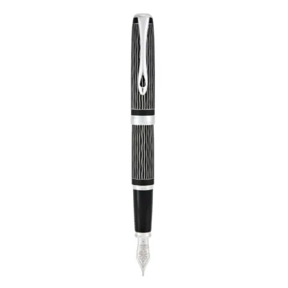 Zdjęcie Pióro wieczne DIPLOMAT Excellence A Plus Wave Guilloche Lapis Black