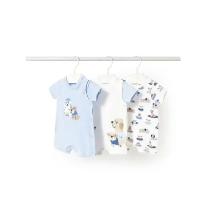 Zdjęcie Mayoral Komplet 3 par romperów 1798 Kolorowy