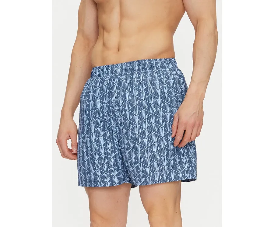 obrazek 1 Lacoste Szorty kąpielowe MH9086 Niebieski Regular Fit