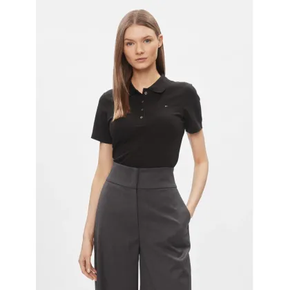 Zdjęcie Tommy Hilfiger Polo 1985 WW0WW42047 Czarny Slim Fit