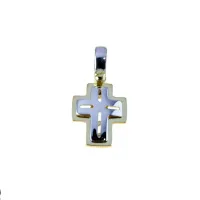 Picture Stylish men's cross, dimensions 15x12mm.