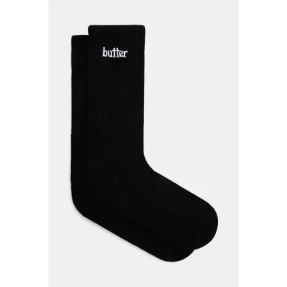 Zdjęcie Butter Goods skarpetki Basic Socks męskie kolor czarny BG243910