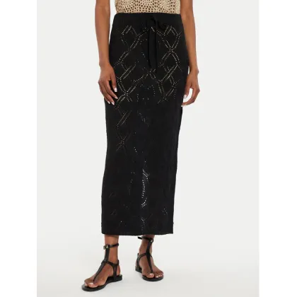 Zdjęcie TWINSET Spódnica ołówkowa 242TP3453 Czarny Slim Fit