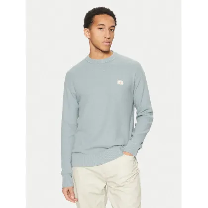 Zdjęcie Calvin Klein Jeans Sweter J30J326746 Niebieski Relaxed Fit