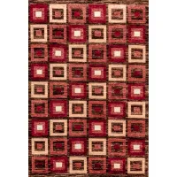 Picture Attractive hand-woven wool rug from Pakistan - Jordan