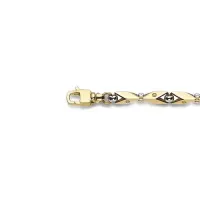 Picture Bracelet for a guy made of 18 carat gold, 22.2 g - Maxioro