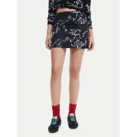 Zdjęcie Desigual Spódnica mini 25SWFW03 Czarny Regular Fit