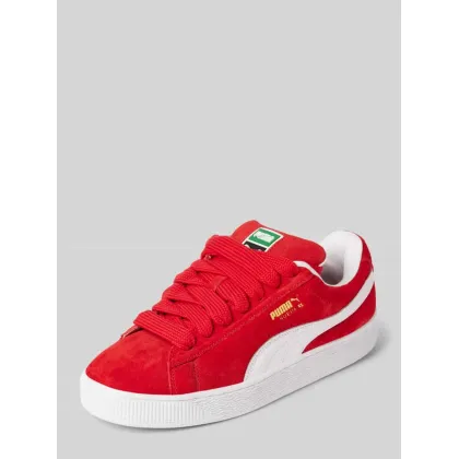 Zdjęcie Sneakersy z detalami z logo model ‘Suede’