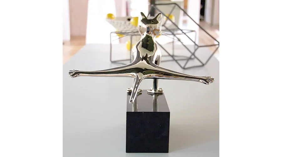 obrazek 3 Elitarna statuetka kota