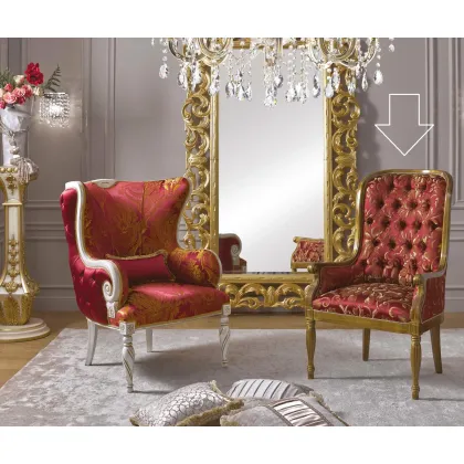 Zdjęcie Antyczny fotel do stylowego salonu – Morello Gianpaolo