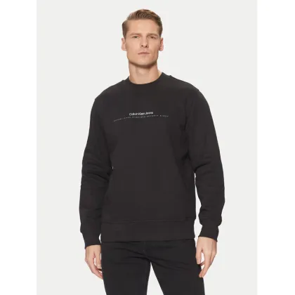 Zdjęcie Calvin Klein Jeans Bluza Minimal Logo J30J327119 Czarny Regular Fit