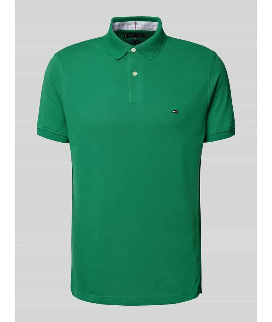 obrazek 1 Tommy Hilfiger Polo 1985 MW0MW17770 Zielony Regular Fit