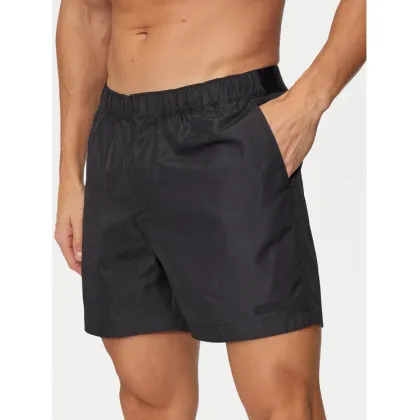 Zdjęcie Calvin Klein Swimwear Szorty kąpielowe KM0KM01084 Czarny Slim Fit