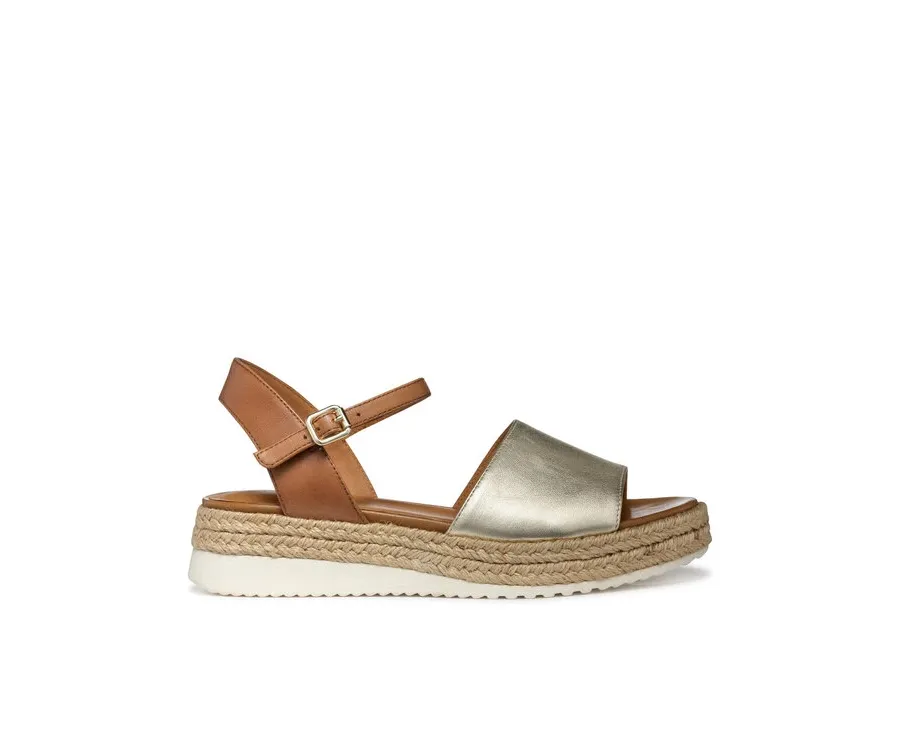 obrazek 1 Geox Espadryle D Eolie D55SRC 0Y243 C2L5F Złoty