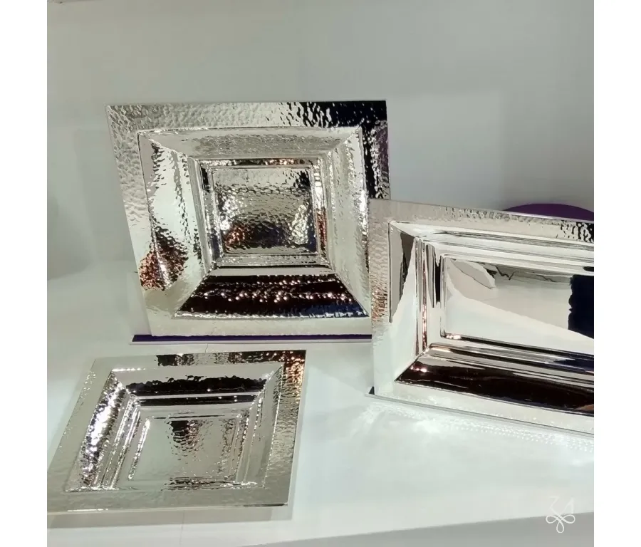 picture 3 Stylish modern silver Cardinale basket - Zaramella Argenti