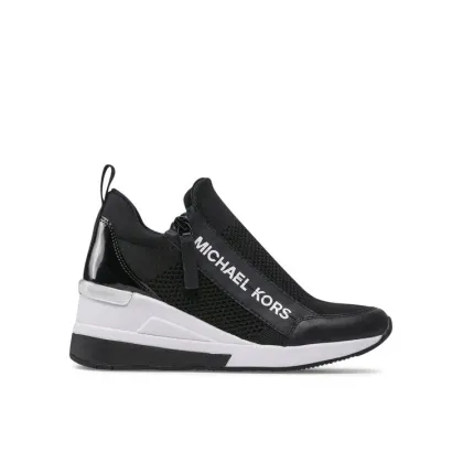 Zdjęcie MICHAEL Michael Kors Sneakersy Willis Wedge Trainer 43S2WIFS1D Czarny