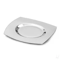 Picture A unique square glass coaster made of silver - Zaramella Argenti