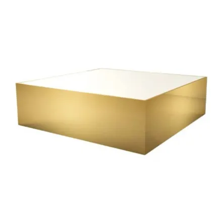 Zdjęcie Luksusowy stolik kawowy z pozłacaną podstawą - Ana Roque