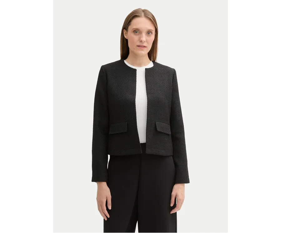 obrazek 1 Tom Tailor Marynarka 1044343 Czarny Regular Fit