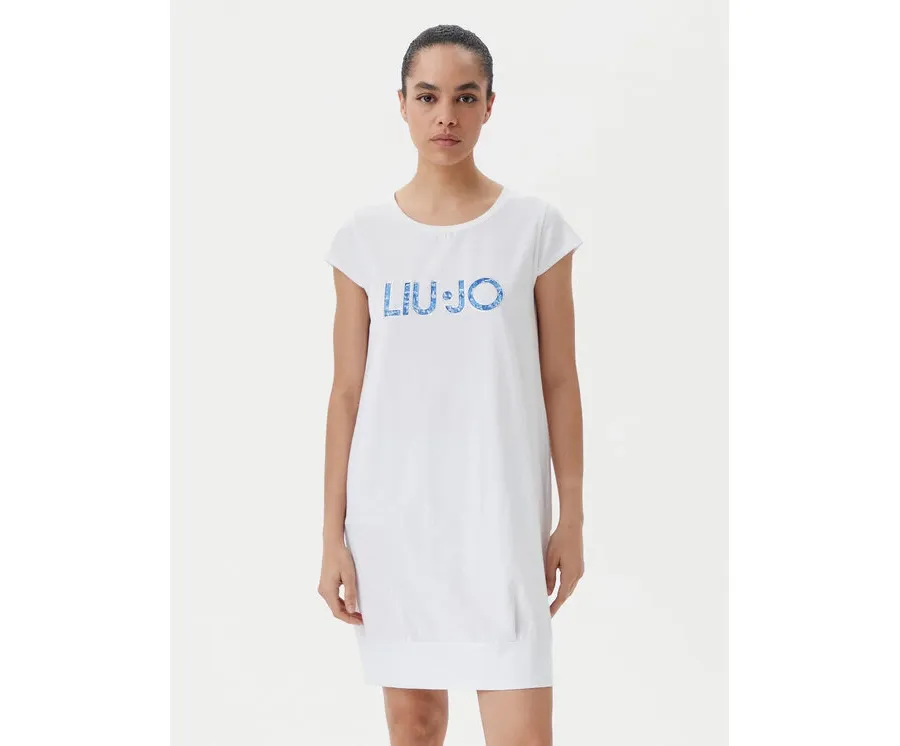 obrazek 1 Liu Jo Beachwear Sukienka codzienna VA5194 JS003 Biały Regular Fit