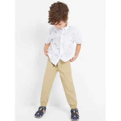 Zdjęcie Mayoral Spodnie materiałowe 3521 Beżowy Skater Fit