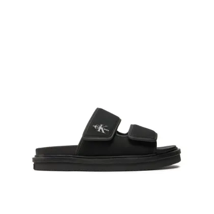 Zdjęcie Calvin Klein Jeans Klapki Double Bar Sandal Mtl YM0YM01020 Czarny