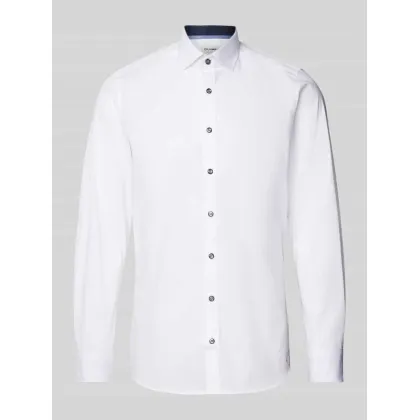 Zdjęcie Koszula biznesowa o kroju slim fit z popeliny