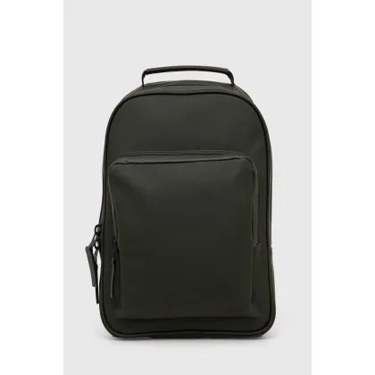 Zdjęcie Rains plecak 13260 Backpacks kolor zielony duży gładki