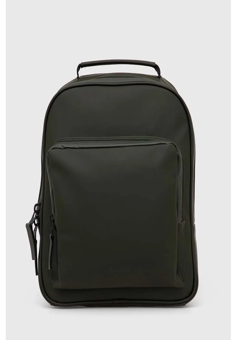 obrazek 1 Rains plecak 13260 Backpacks kolor zielony duży gładki