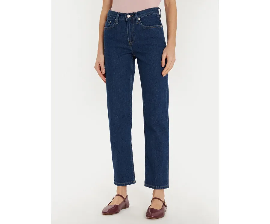 obrazek 1 Tommy Hilfiger Jeansy Classic WW0WW43726 Niebieski Straight Fit