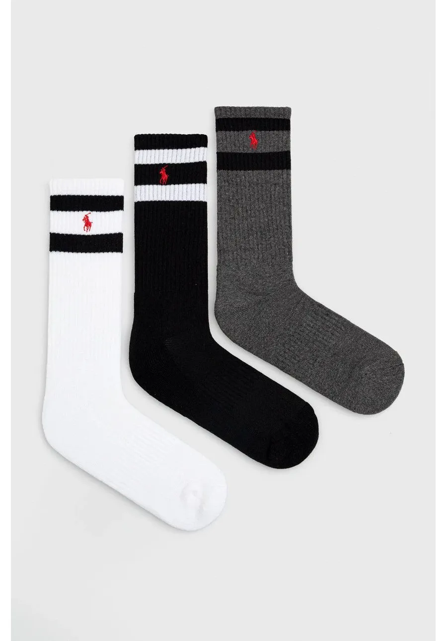 obrazek 1 Polo Ralph Lauren Skarpetki (3-pack) 449823360002 męskie