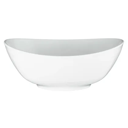 Zdjęcie Piękna porcelanowa owalna miska o nowoczesnym wzornictwie - Seltmann Weiden