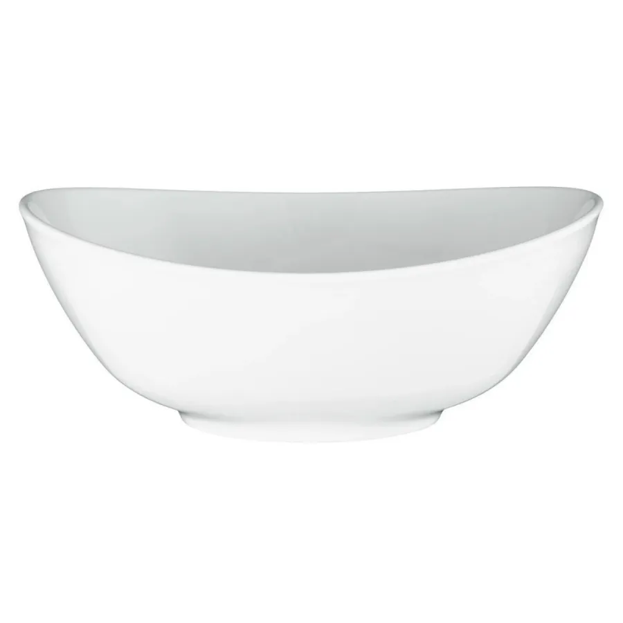 obrazek 1 Piękna porcelanowa owalna miska o nowoczesnym wzornictwie - Seltmann Weiden