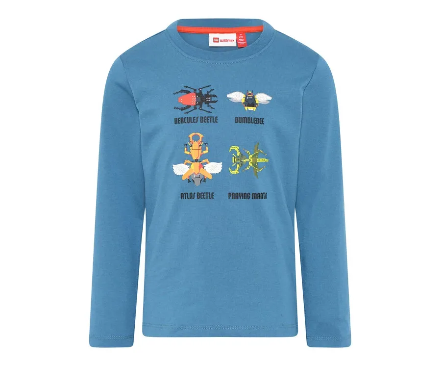 obrazek 1 LEGO Bluzka 11010574 Niebieski Regular Fit