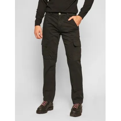 Zdjęcie Alpha Industries Spodnie materiałowe Agent 158205 Czarny Regular Fit