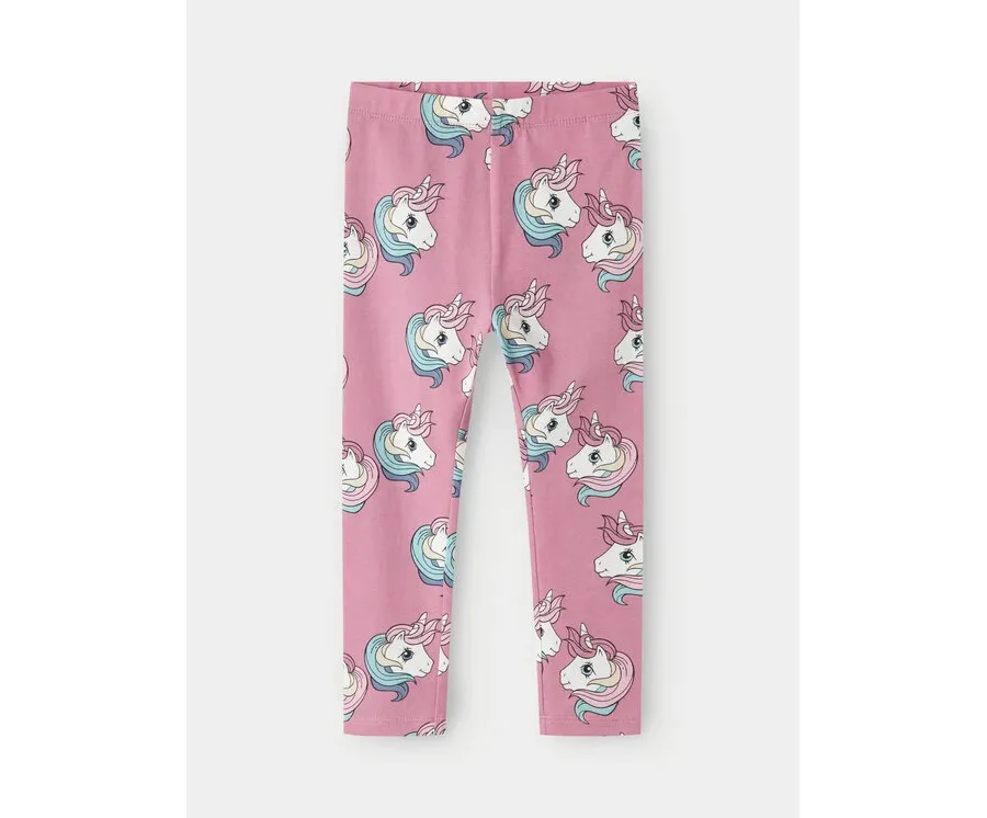 obrazek 1 NAME IT Legginsy 13233941 Różowy Regular Fit