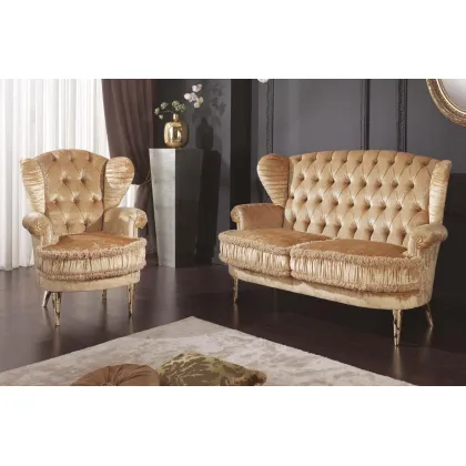 Zdjęcie Prestiżowa mała sofa w stylu antycznym - Morello Gianpaolo