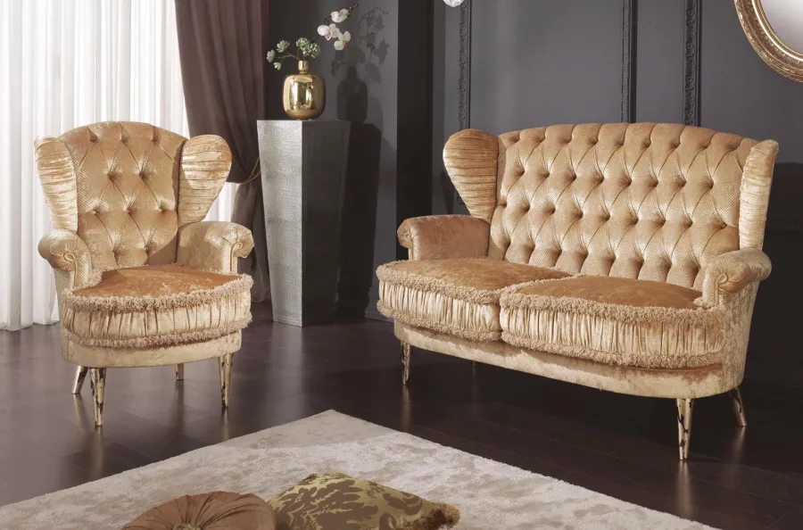 obrazek 1 Prestiżowa mała sofa w stylu antycznym - Morello Gianpaolo