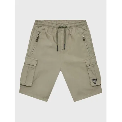 Zdjęcie Guess Szorty materiałowe L2RD01 D3XN0 Khaki Regular Fit
