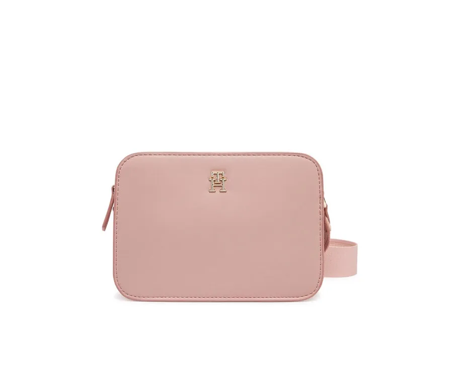 obrazek 1 Tommy Hilfiger Torebka Th Logotape Camera Bag AW0AW17229 Różowy